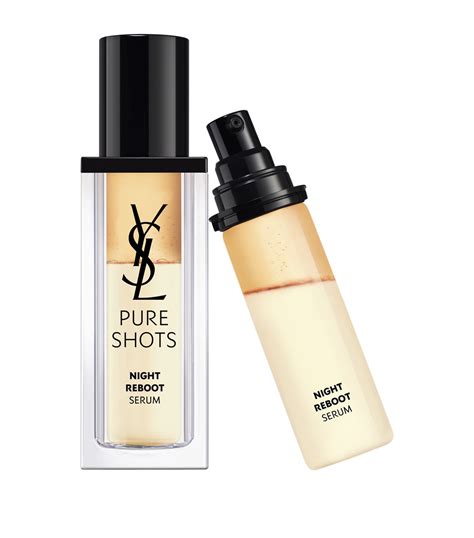 ysl pure shot cleanser|pure shots night reboot.